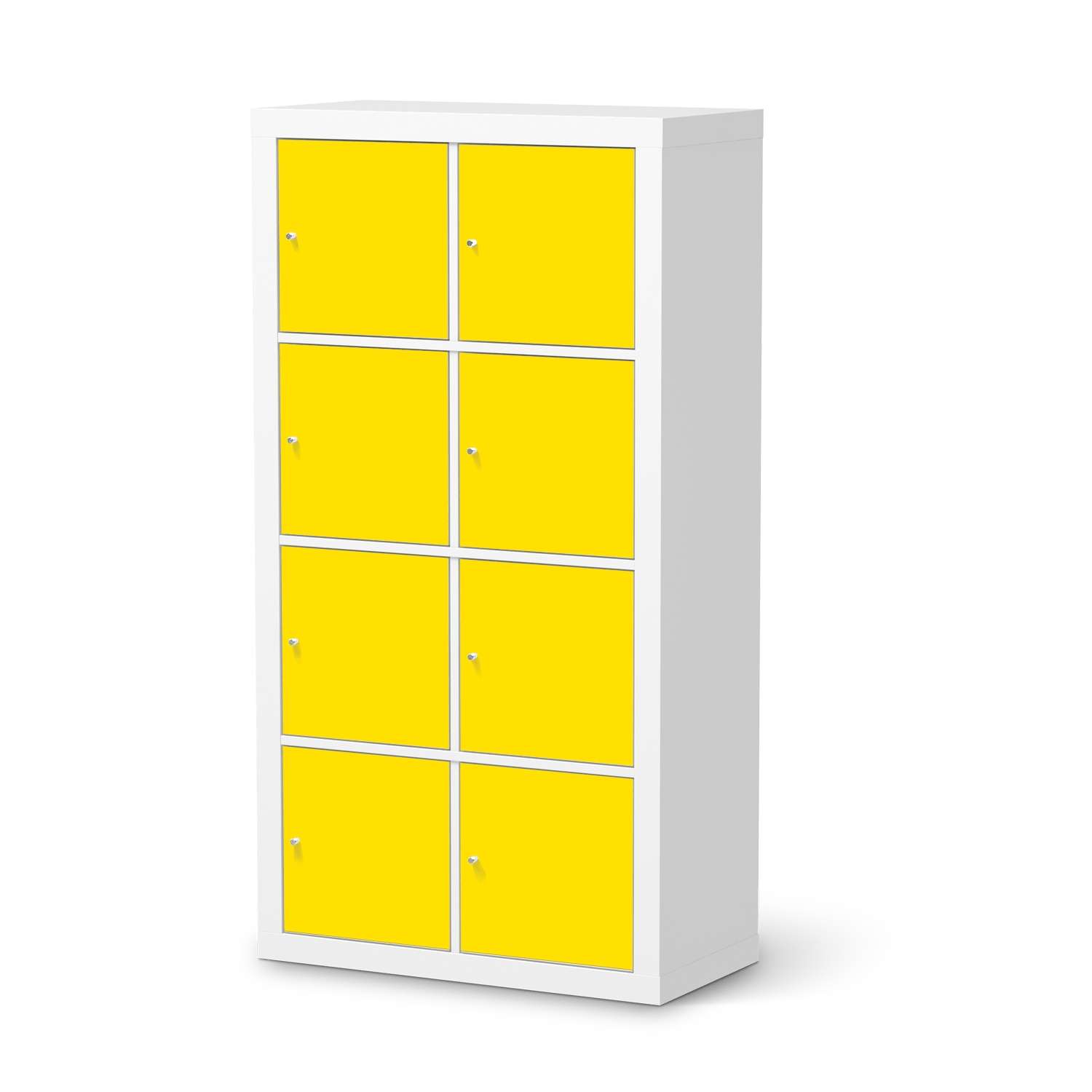 Klebefolie IKEA Expedit Regal 8 T?ren - Design: Gelb Dark von creatisto