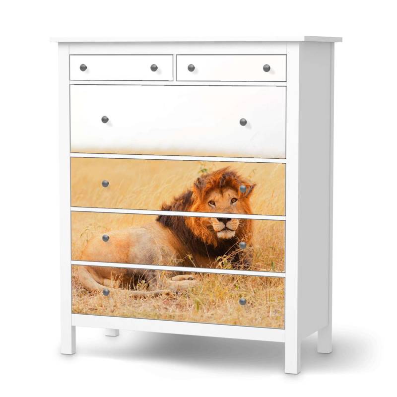 Klebefolie IKEA Hemnes Kommode 6 Schubladen - Design: Lion King von creatisto