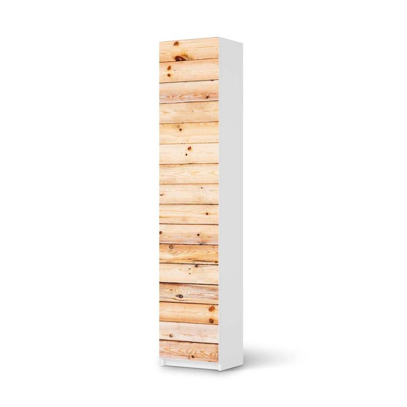 Klebefolie IKEA Pax Schrank 236 cm H?he - 1 T?r - Design: Bright Planks von creatisto