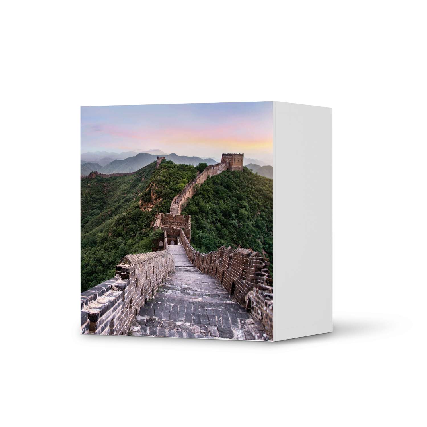 Klebefolie f?r M?bel IKEA Besta Regal 1 T?re - Design: The Great Wall von creatisto