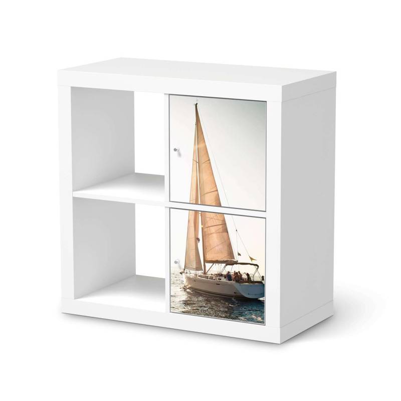 Klebefolie f?r M?bel IKEA Expedit Regal 2 T?ren (hoch) - Design: Freedom von creatisto