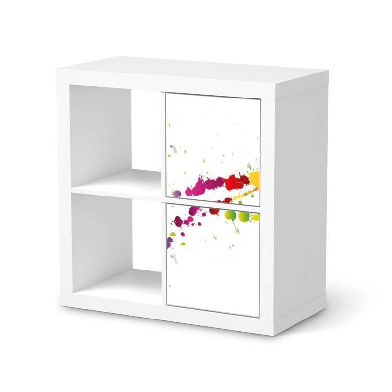 Klebefolie f?r M?bel IKEA Expedit Regal 2 T?ren (hoch) - Design: Splash 2 von creatisto