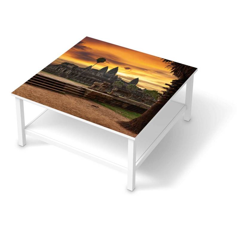 Klebefolie f?r M?bel IKEA Hemnes Tisch 90x90 cm - Design: Angkor Wat von creatisto