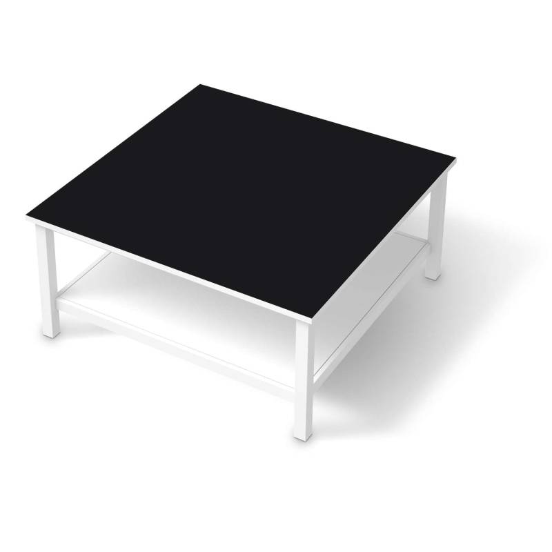 Klebefolie f?r M?bel IKEA Hemnes Tisch 90x90 cm - Design: Schwarz von creatisto