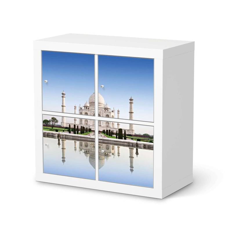 Klebefolie f?r M?bel IKEA Kallax Regal 4 T?ren - Design: Taj Mahal von creatisto