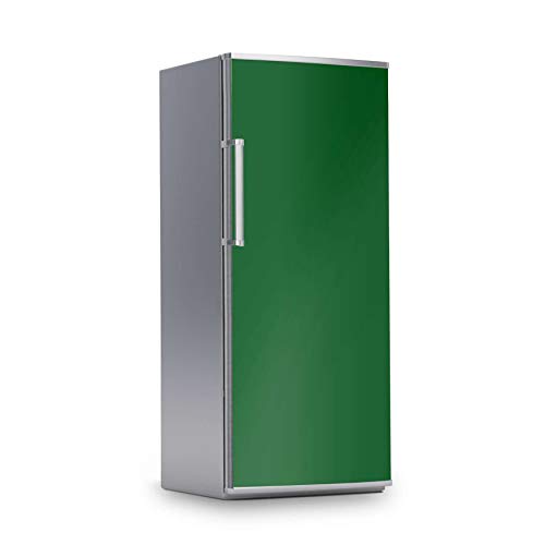 Kühlschrank Aufkleber I Dekoration für Kühlschranktür - Sticker Folie selbstklebend I Deko Küche - Farbe: Grün Dark von creatisto