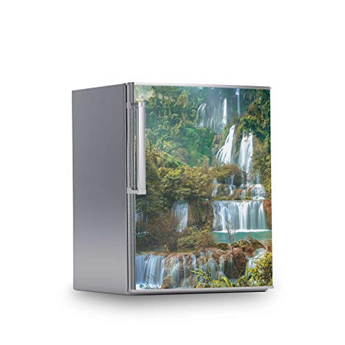 Kühlschrank Folie I Deko für Kühlschrankfront - Sticker Aufkleber selbstklebend I Wandtattoo Küche - Design: Rainforest von creatisto
