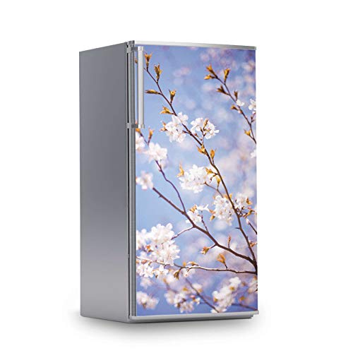 Kühlschrank Foto-Tapete I Dekofolie für Kühlschrankfront - Klebesticker Aufkleber selbstklebend I Dekoration Küche - Design: Apple Blossoms von creatisto