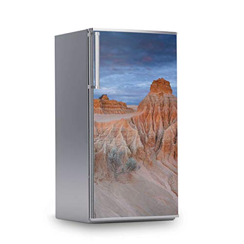 Kühlschrank Möbelfolie I Dekoraufkleber für Kühlschrankfront - Bedruckte Klebe-Folie abwaschbar I Klebefolie Küche - Design: Outback Australia von creatisto