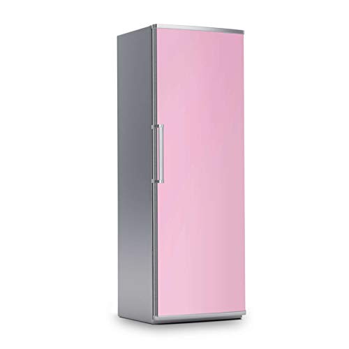 Kühlschrank Sticker I Dekoration für Kühlschrankfront - Klebesticker Aufkleber selbstklebend I Deko Küche - Farbe: Pink Light von creatisto