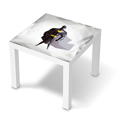 Möbel-Folie für Kinder - passend für IKEA Lack Tisch 55x55 cm I Tolle Möbeldekoration für Baby-Zimmer Deko I Design: Mr. Black von creatisto