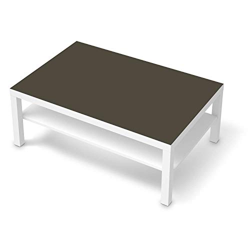Möbel-Folie passend für IKEA Lack Tisch 118x78 cm I Möbelfolie - Möbel-Tattoo Sticker Aufkleber I Deko Ideen Wohnung für Esszimmer und Wohnzimmer - Design: Braungrau Dark Möbel-Folie passend für IKEA Lack Tisch 118x78 cm I Möbelfolie - Möbel-Tattoo Sticker Aufkleber I Deko Ideen Wohnung für Esszimmer und Wohnzimmer - Design: Braungrau Dark von creatisto