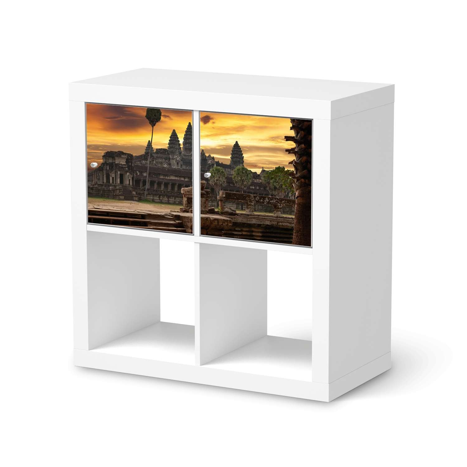 M?bel Klebefolie IKEA Expedit Regal 2 T?ren (quer) - Design: Angkor Wat von creatisto