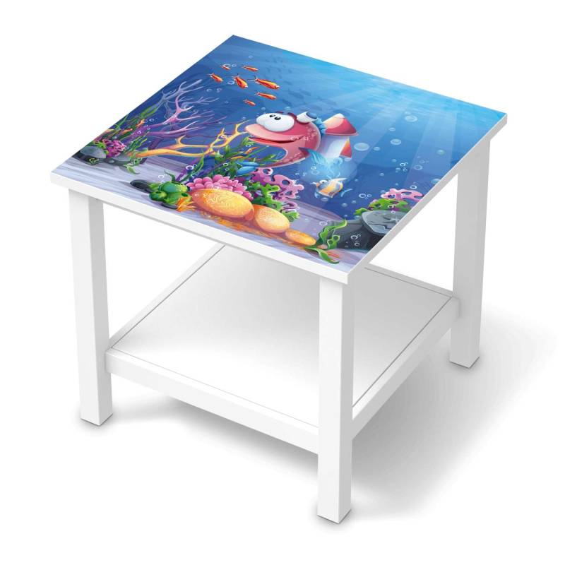 M?bel Klebefolie IKEA Hemnes Tisch 55x55 cm - Design: Bubbles von creatisto