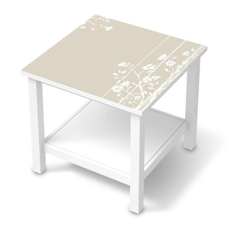 M?bel Klebefolie IKEA Hemnes Tisch 55x55 cm - Design: Florals Plain 3 von creatisto