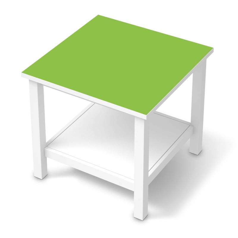 M?bel Klebefolie IKEA Hemnes Tisch 55x55 cm - Design: Hellgr?n Dark von creatisto