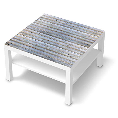 Möbel Klebefolie passend für IKEA Lack Tisch 78x78 cm I Möbelsticker - Möbel-Aufkleber Folie Tattoo I Wohndeko für Wohnzimmer und Schlafzimmer - Design: Greyhound von creatisto
