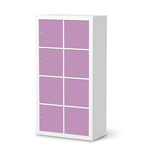 Möbel-Tattoo passend für IKEA Kallax Regal 8 Türen I Möbelfolie - Möbel-Aufkleber Folie Tattoo I Deko DIY für Wohnzimmer und Schlafzimmer - Design: Flieder Light Möbel-Tattoo passend für IKEA Kallax Regal 8 Türen I Möbelfolie - Möbel-Aufkleber Folie Tattoo I Deko DIY für Wohnzimmer und Schlafzimmer - Design: Flieder Light von creatisto