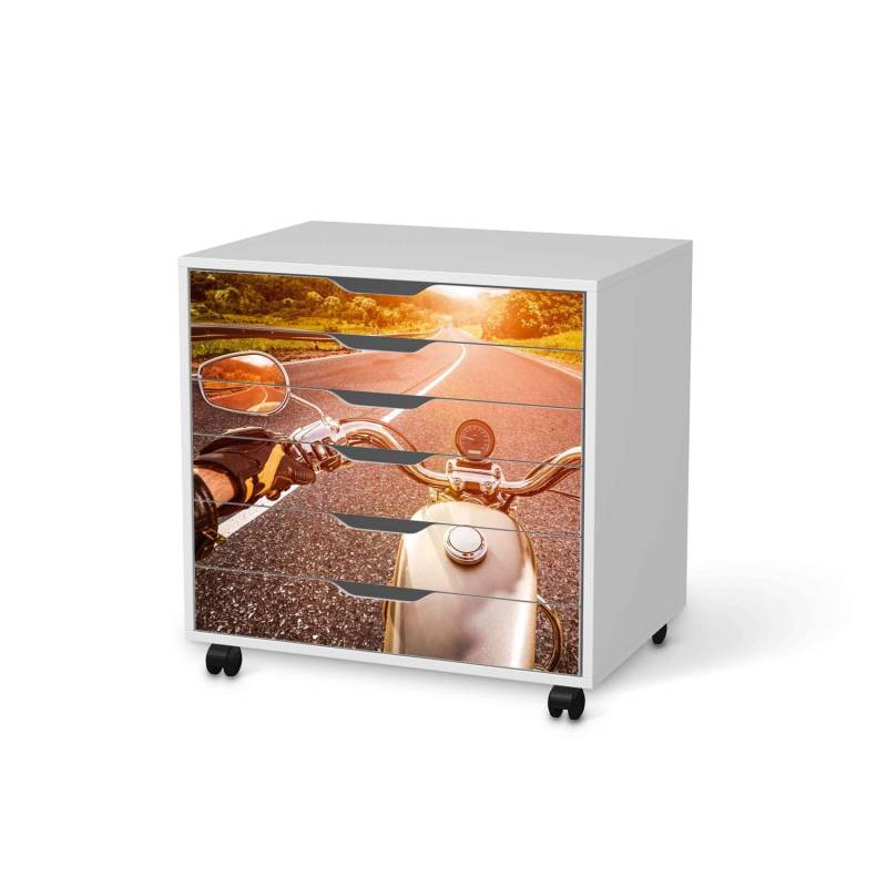 M?belfolie IKEA Alex Rollcontainer 6 Schubladen - Design: Easy Rider von creatisto