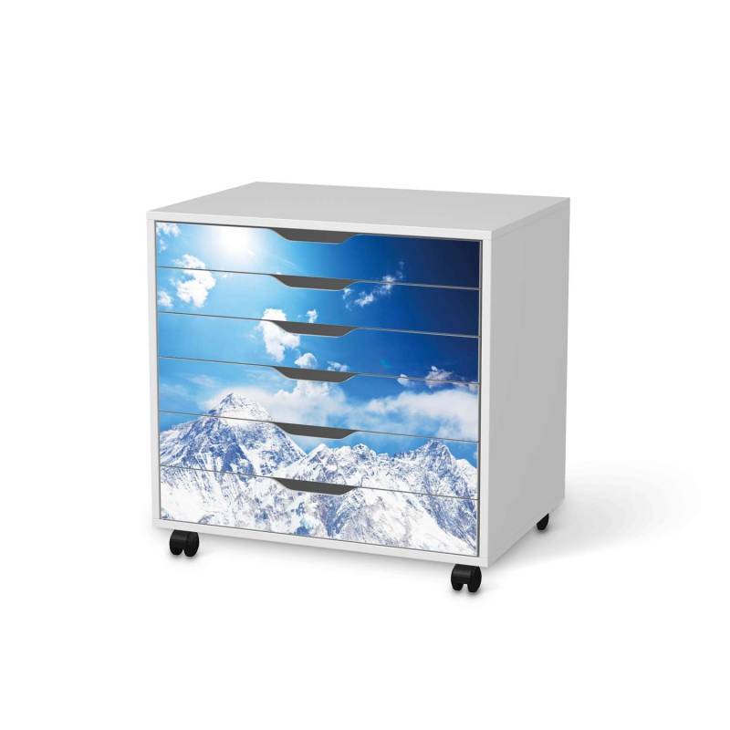 M?belfolie IKEA Alex Rollcontainer 6 Schubladen - Design: Everest von creatisto