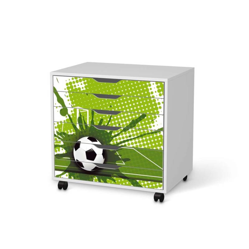 M?belfolie IKEA Alex Rollcontainer 6 Schubladen - Design: Goal von creatisto