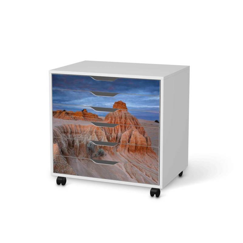 M?belfolie IKEA Alex Rollcontainer 6 Schubladen - Design: Outback Australia von creatisto