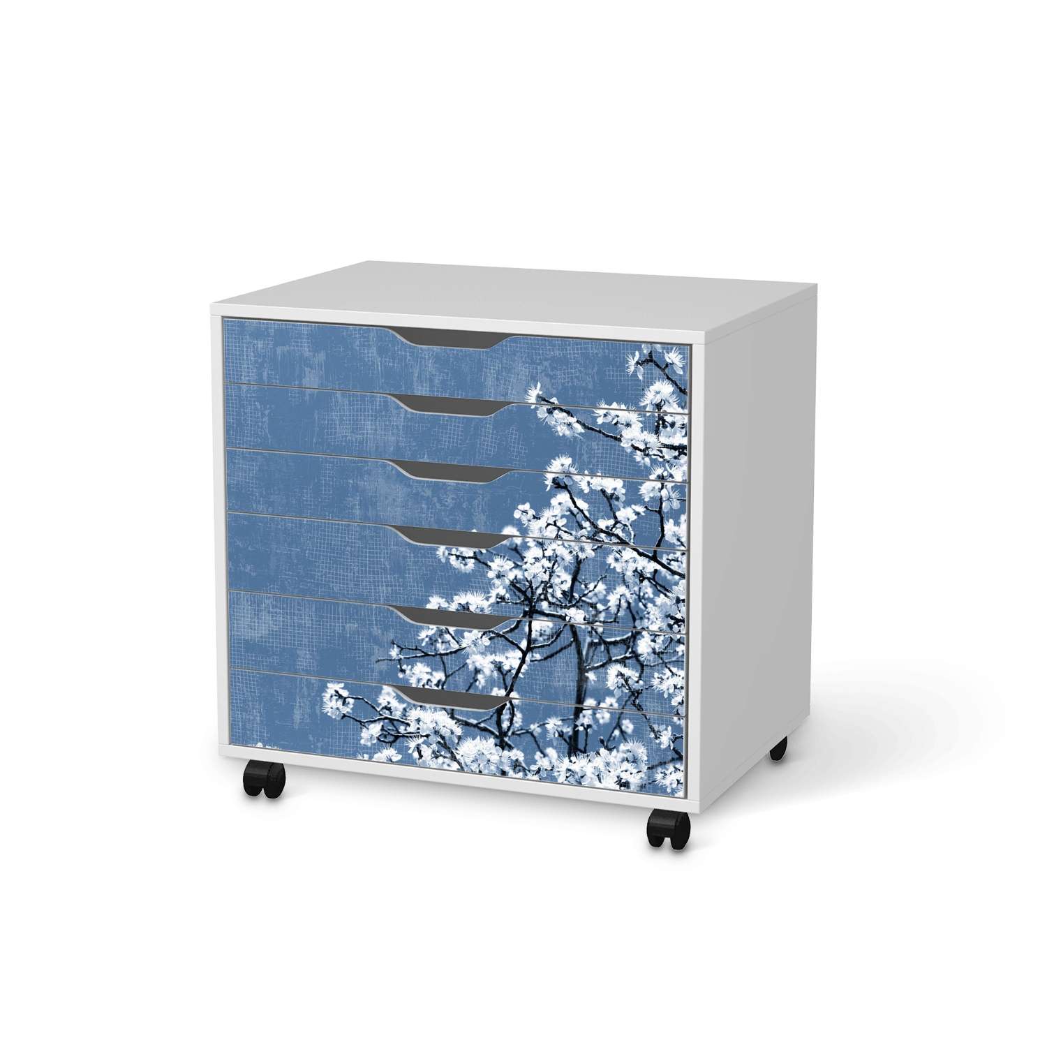 M?belfolie IKEA Alex Rollcontainer 6 Schubladen - Design: Spring Tree M?belfolie IKEA Alex Rollcontainer 6 Schubladen - Design: Spring Tree von creatisto