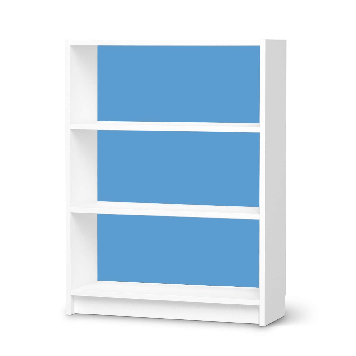 M?belfolie IKEA Billy Regal 3 F?cher - Design: Blau Light von creatisto