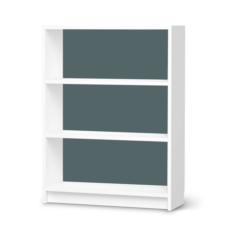 M?belfolie IKEA Billy Regal 3 F?cher - Design: Blaugrau Light von creatisto