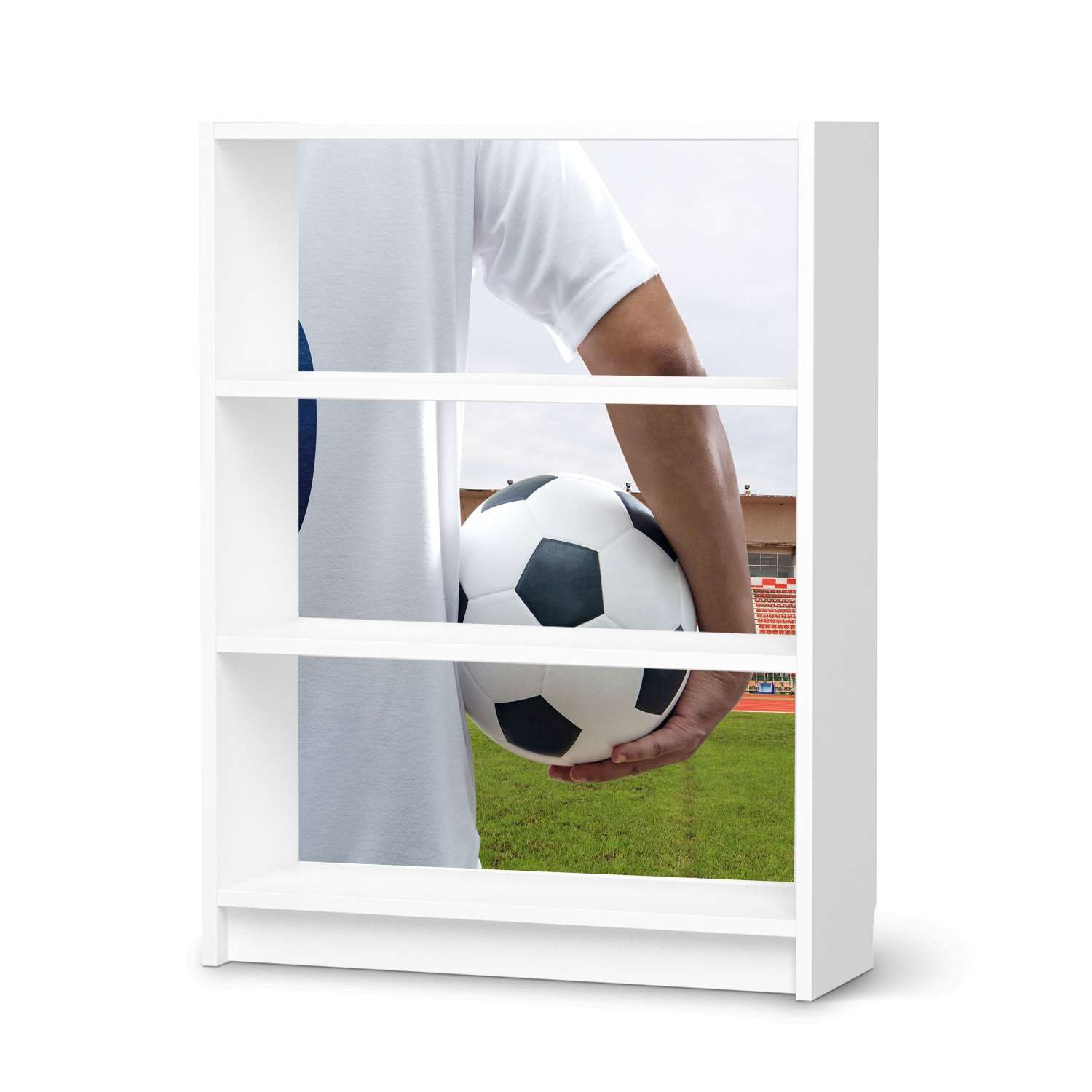 M?belfolie IKEA Billy Regal 3 F?cher - Design: Footballmania von creatisto