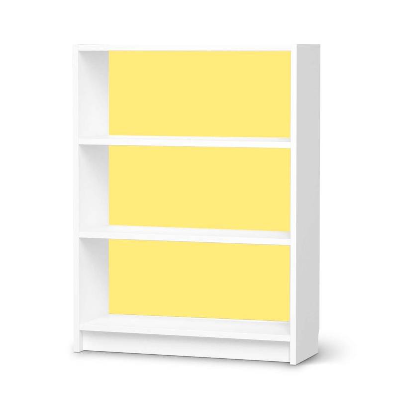 M?belfolie IKEA Billy Regal 3 F?cher - Design: Gelb Light von creatisto