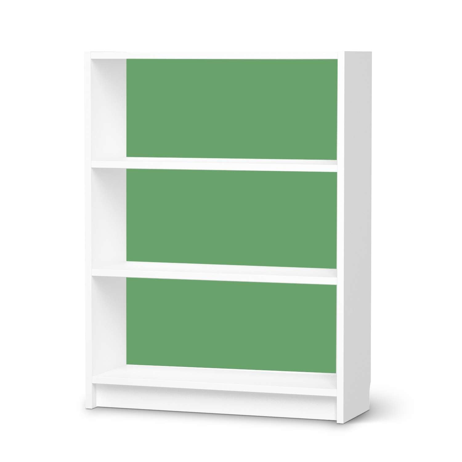 Möbelfolie IKEA Billy Regal 3 Fächer - Design: Grün Light von creatisto