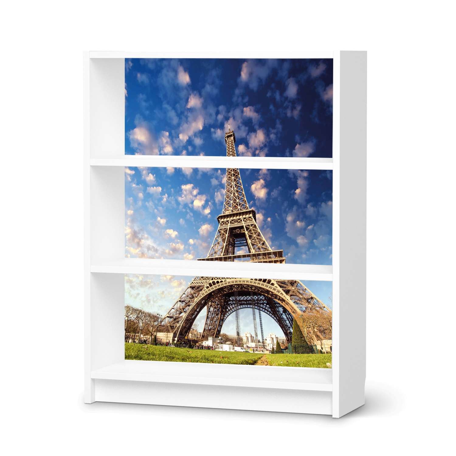 Möbelfolie IKEA Billy Regal 3 Fächer - Design: La Tour Eiffel von creatisto