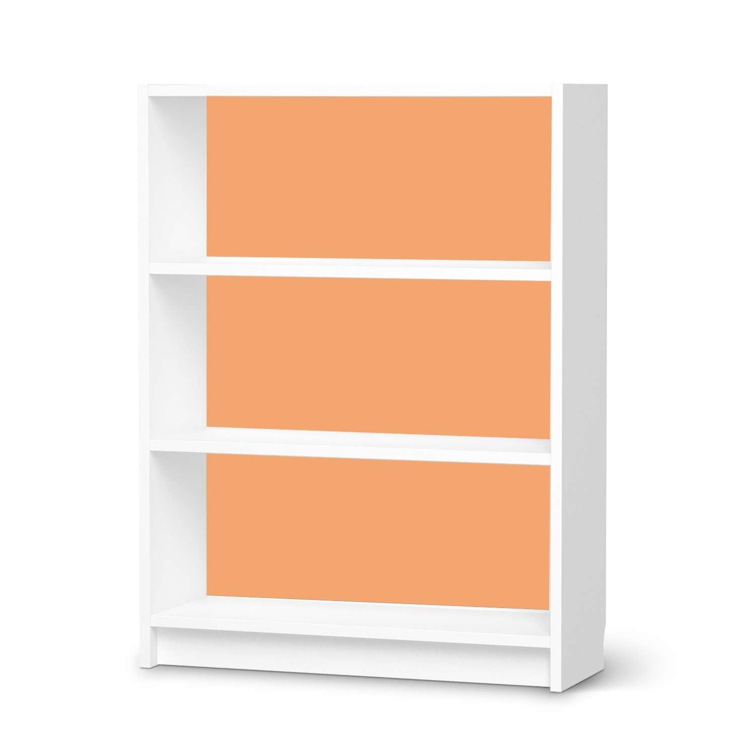 Möbelfolie IKEA Billy Regal 3 Fächer - Design: Orange Light von creatisto