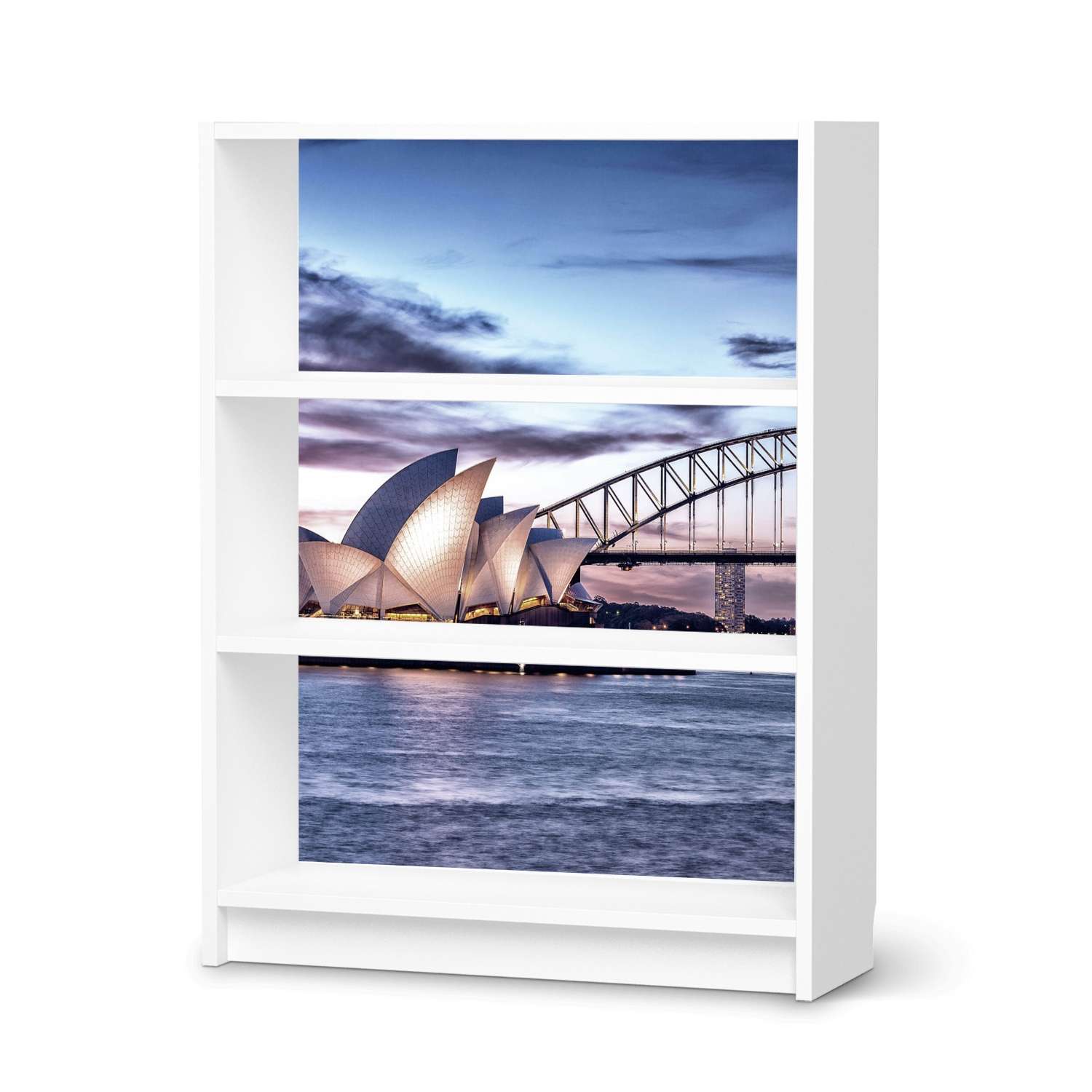 M?belfolie IKEA Billy Regal 3 F?cher - Design: Sydney M?belfolie IKEA Billy Regal 3 F?cher - Design: Sydney von creatisto