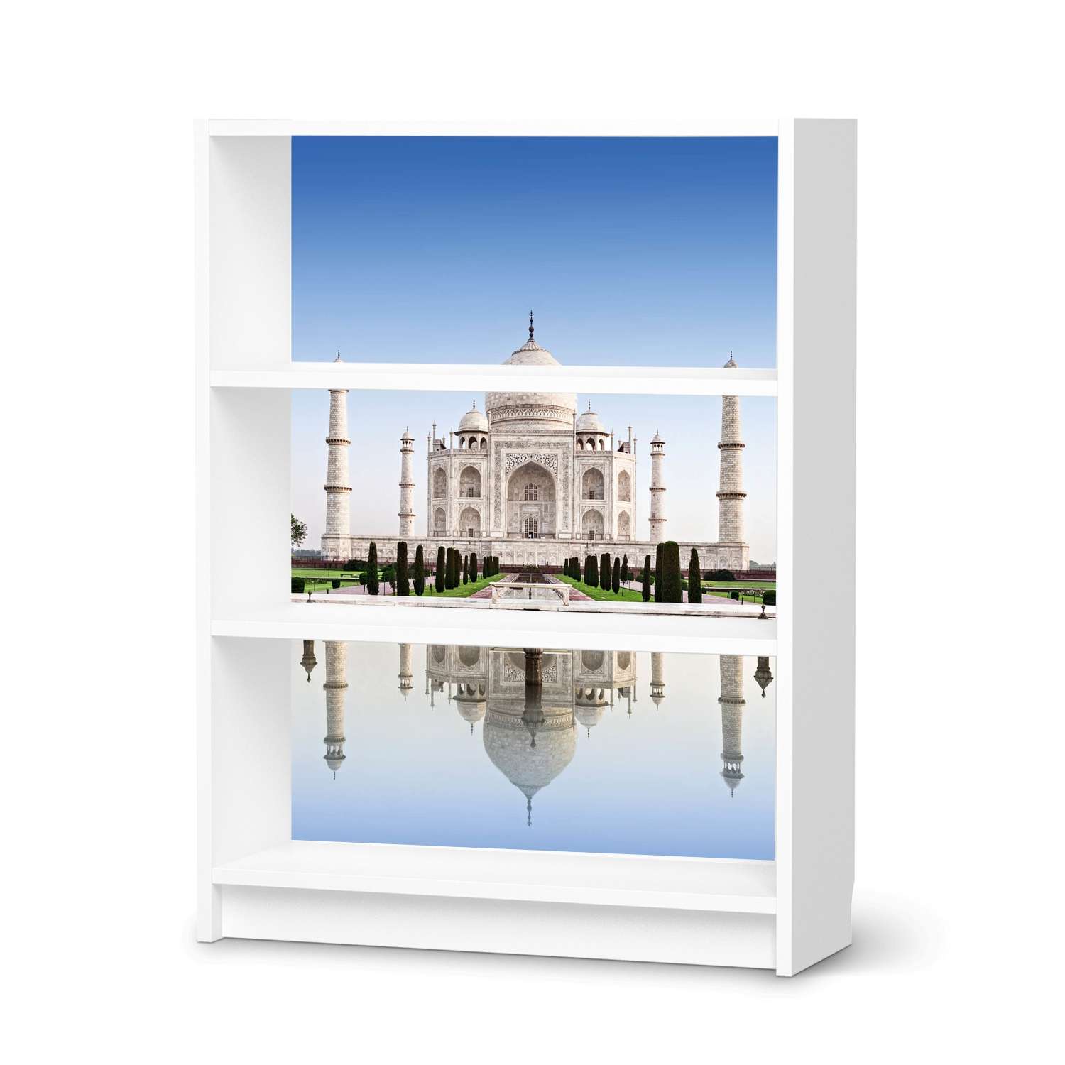 Möbelfolie IKEA Billy Regal 3 Fächer - Design: Taj Mahal von creatisto