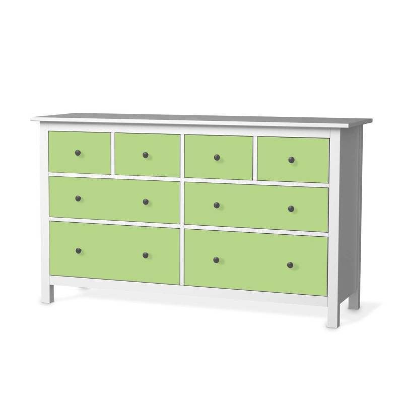 M?belfolie IKEA Hemnes Kommode 8 Schubladen - Design: Hellgr?n Light von creatisto