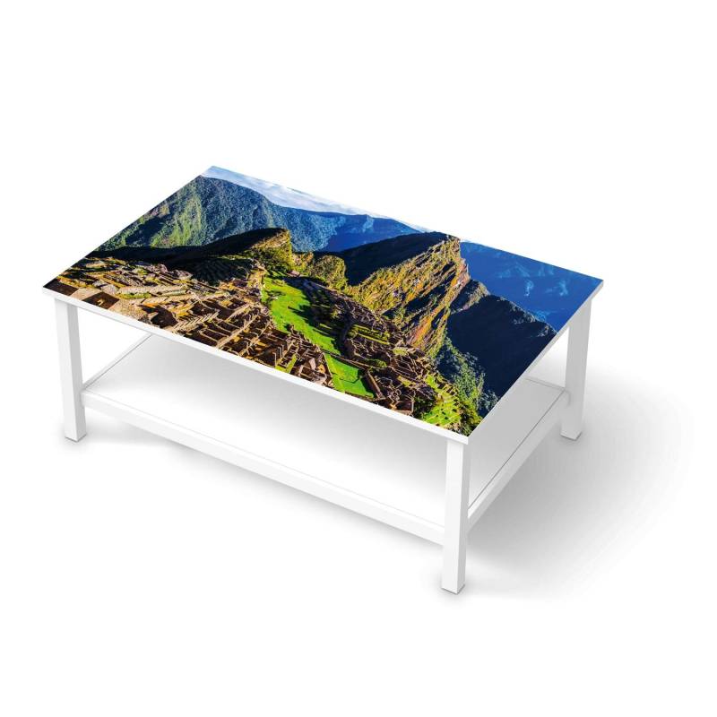 M?belfolie IKEA Hemnes Tisch 118x75 cm - Design: Machu Picchu von creatisto