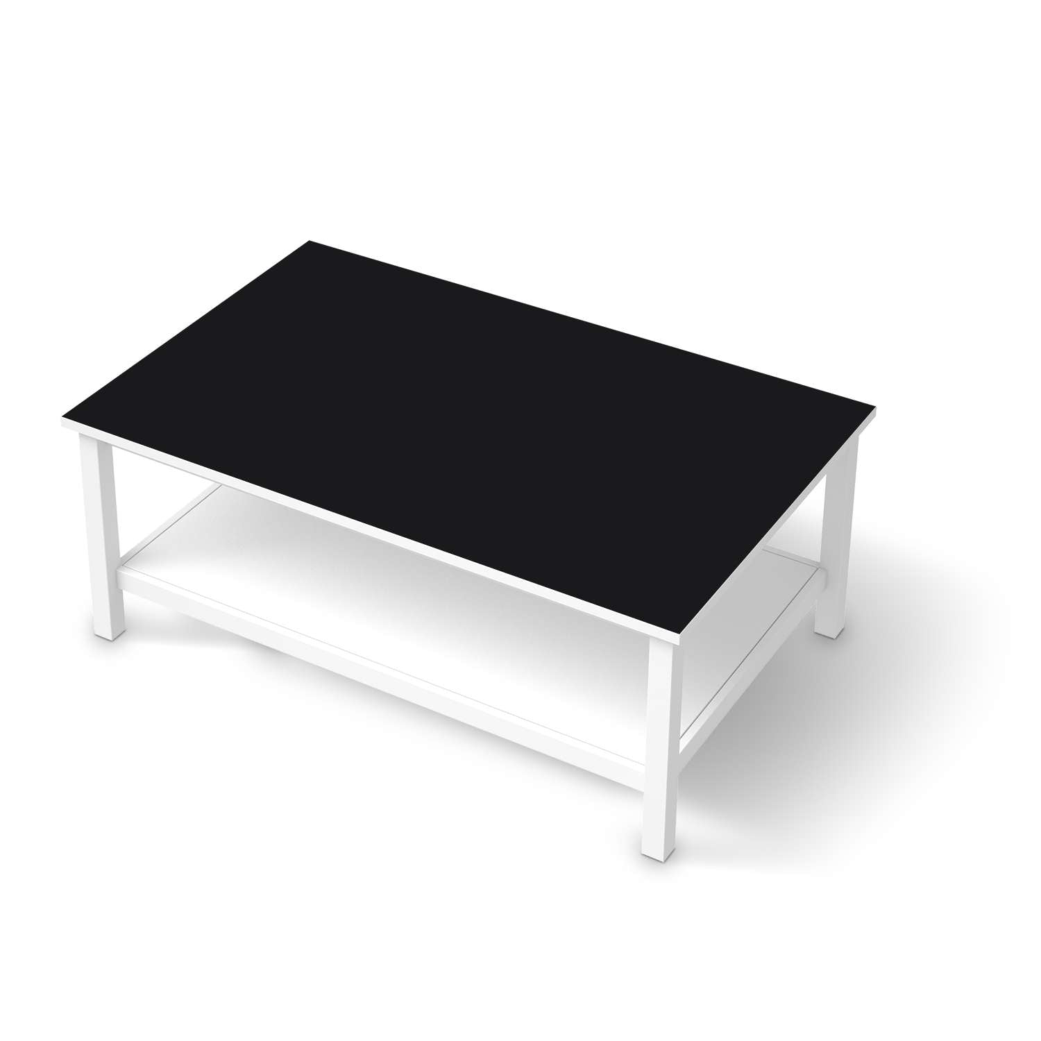 M?belfolie IKEA Hemnes Tisch 118x75 cm - Design: Schwarz von creatisto