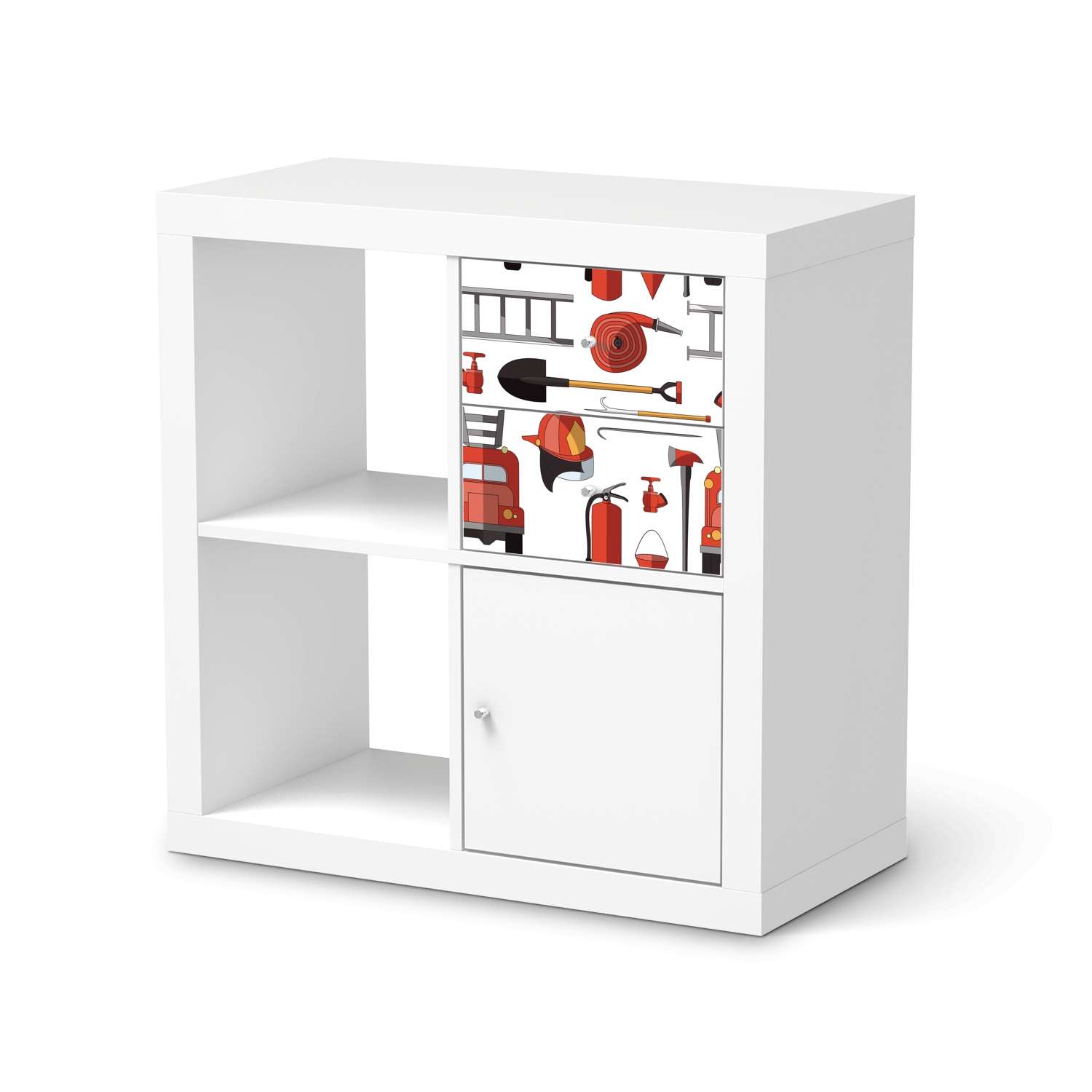 M?belfolie IKEA IKEA Expedit Regal Schubladen - Design: Firefighter von creatisto