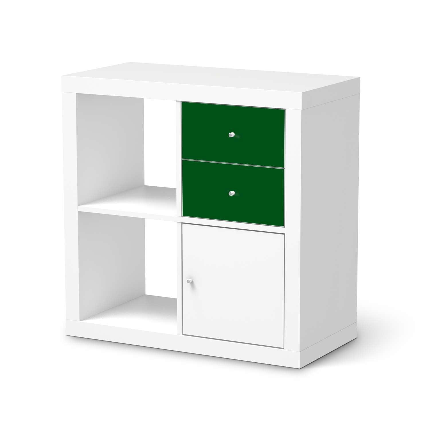 M?belfolie IKEA IKEA Expedit Regal Schubladen - Design: Gr?n Dark von creatisto