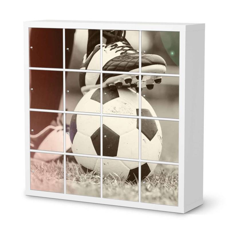 M?belfolie IKEA Kallax Regal 16 T?ren - Design: Kick it M?belfolie IKEA Kallax Regal 16 T?ren - Design: Kick it von creatisto