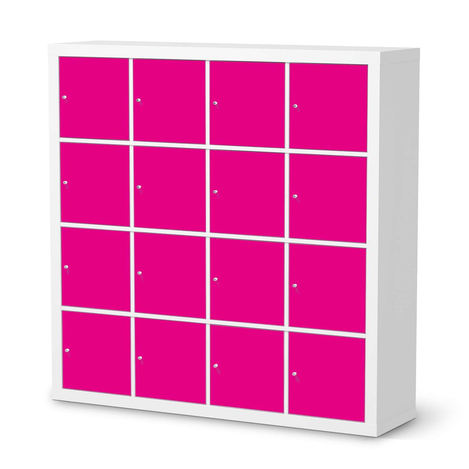 M?belfolie IKEA Kallax Regal 16 T?ren - Design: Pink Dark von creatisto