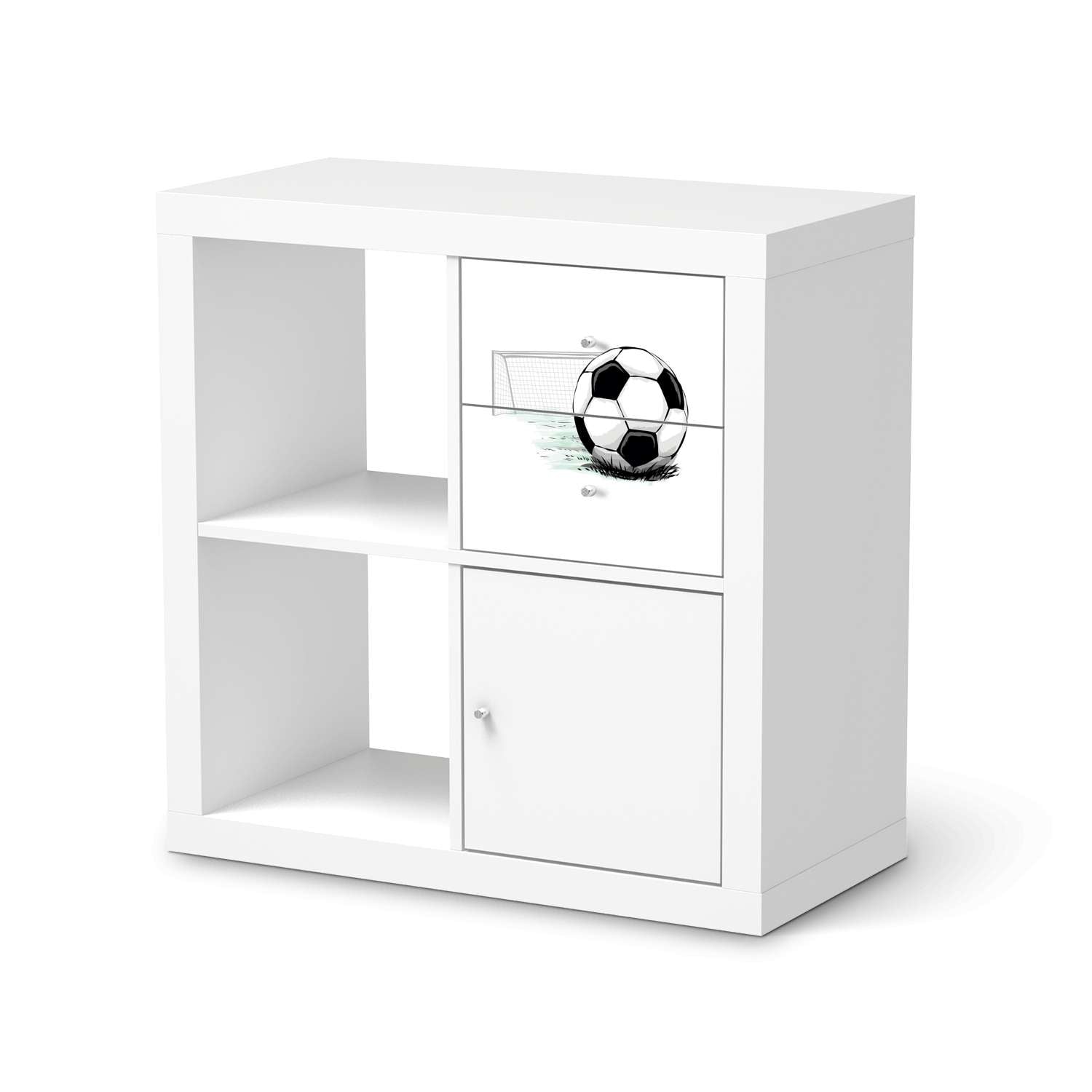 M?belfolie IKEA Kallax Regal Schubladen - Design: Freistoss M?belfolie IKEA Kallax Regal Schubladen - Design: Freistoss von creatisto