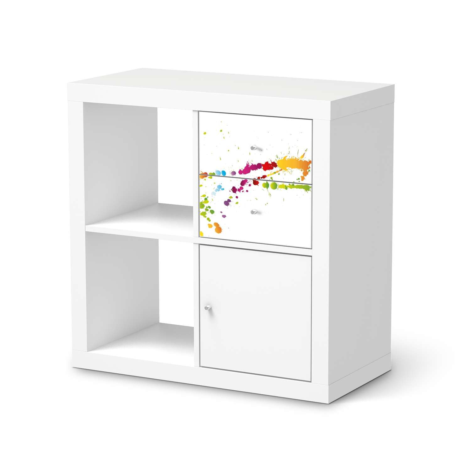 M?belfolie IKEA Kallax Regal Schubladen - Design: Splash 2 von creatisto