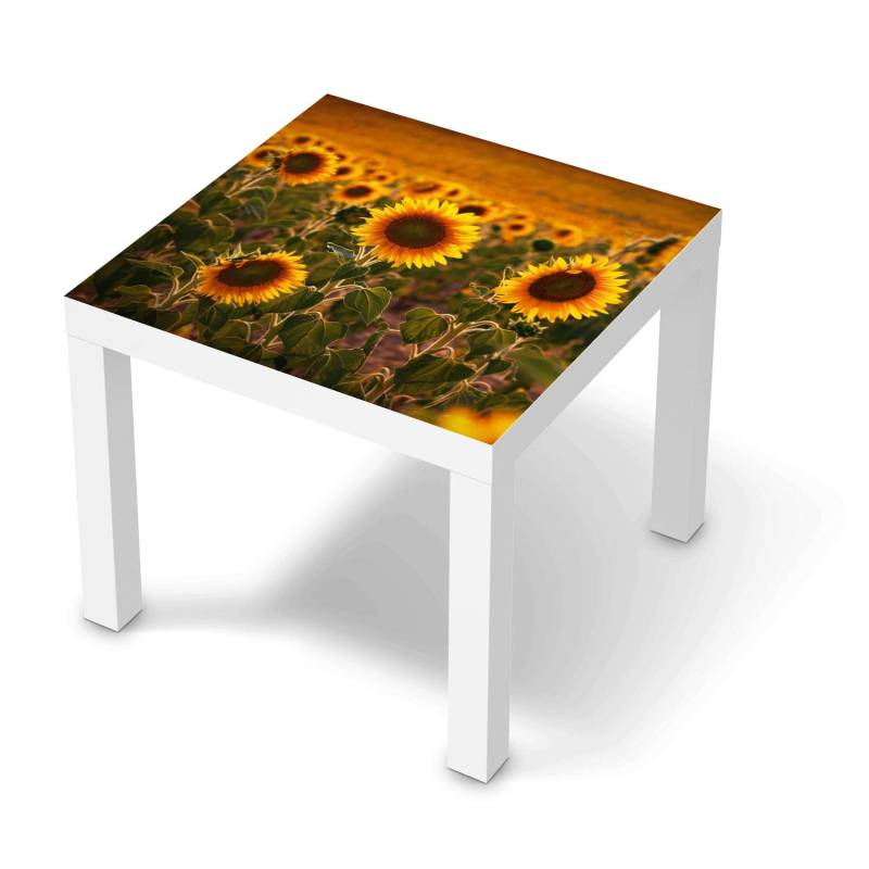 M?belfolie IKEA Lack Tisch 55x55 cm - Design: Sunflowers von creatisto
