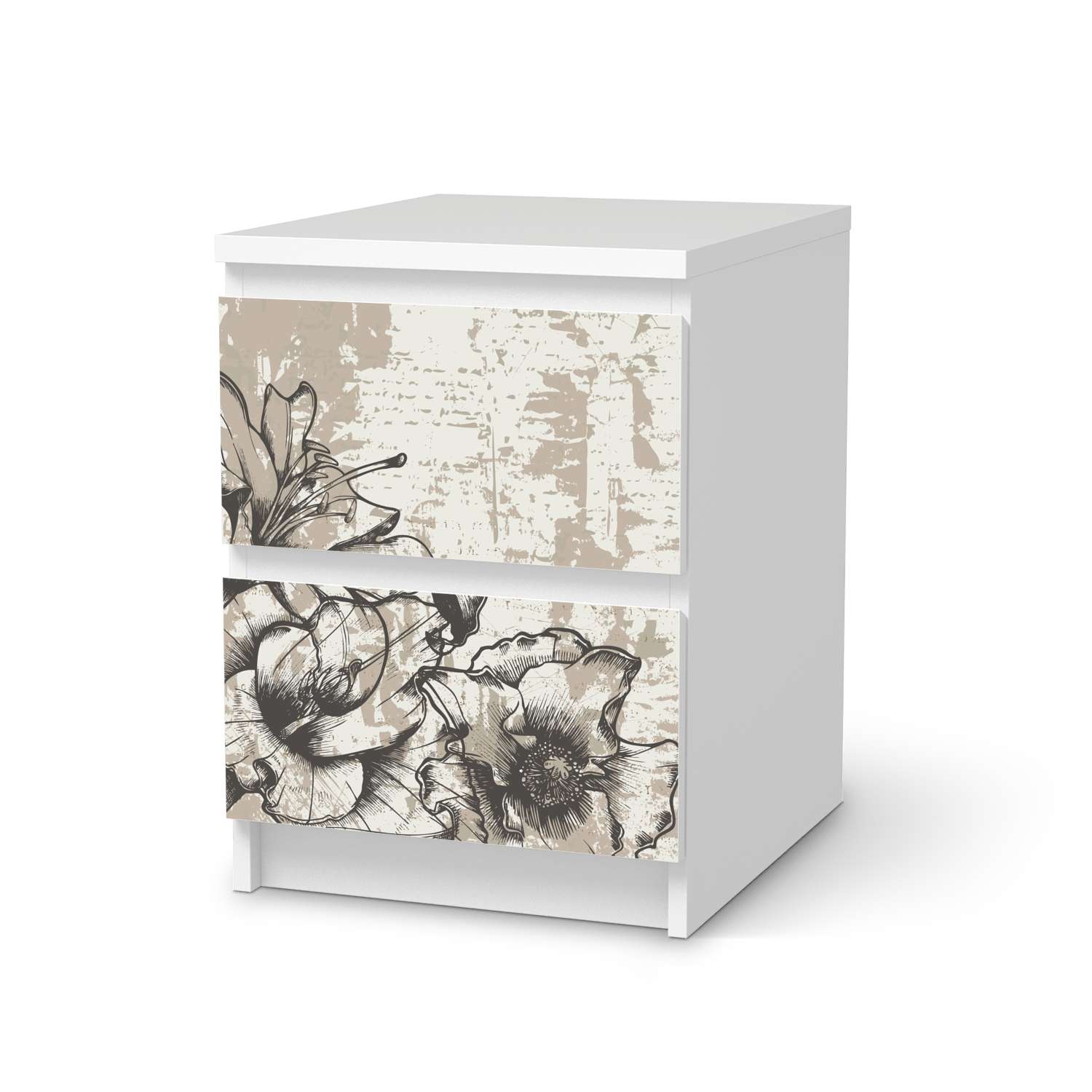 M?belfolie IKEA Malm Kommode 2 Schubladen - Design: Styleful Vintage 1 M?belfolie IKEA Malm Kommode 2 Schubladen - Design: Styleful Vintage 1 von creatisto