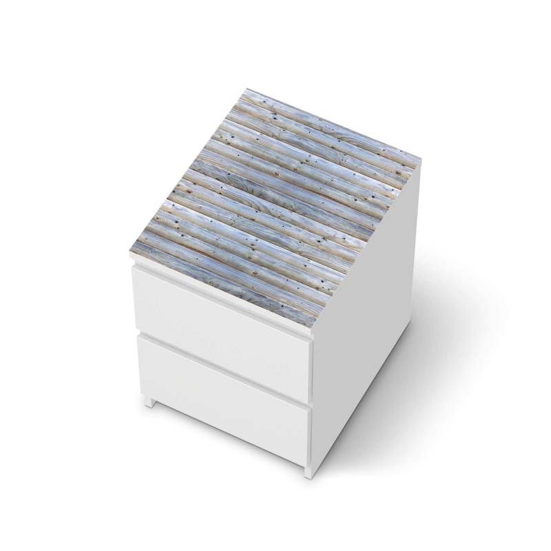 M?belfolie IKEA Malm Kommode 2 Schubladen [oben] - Design: Greyhound von creatisto