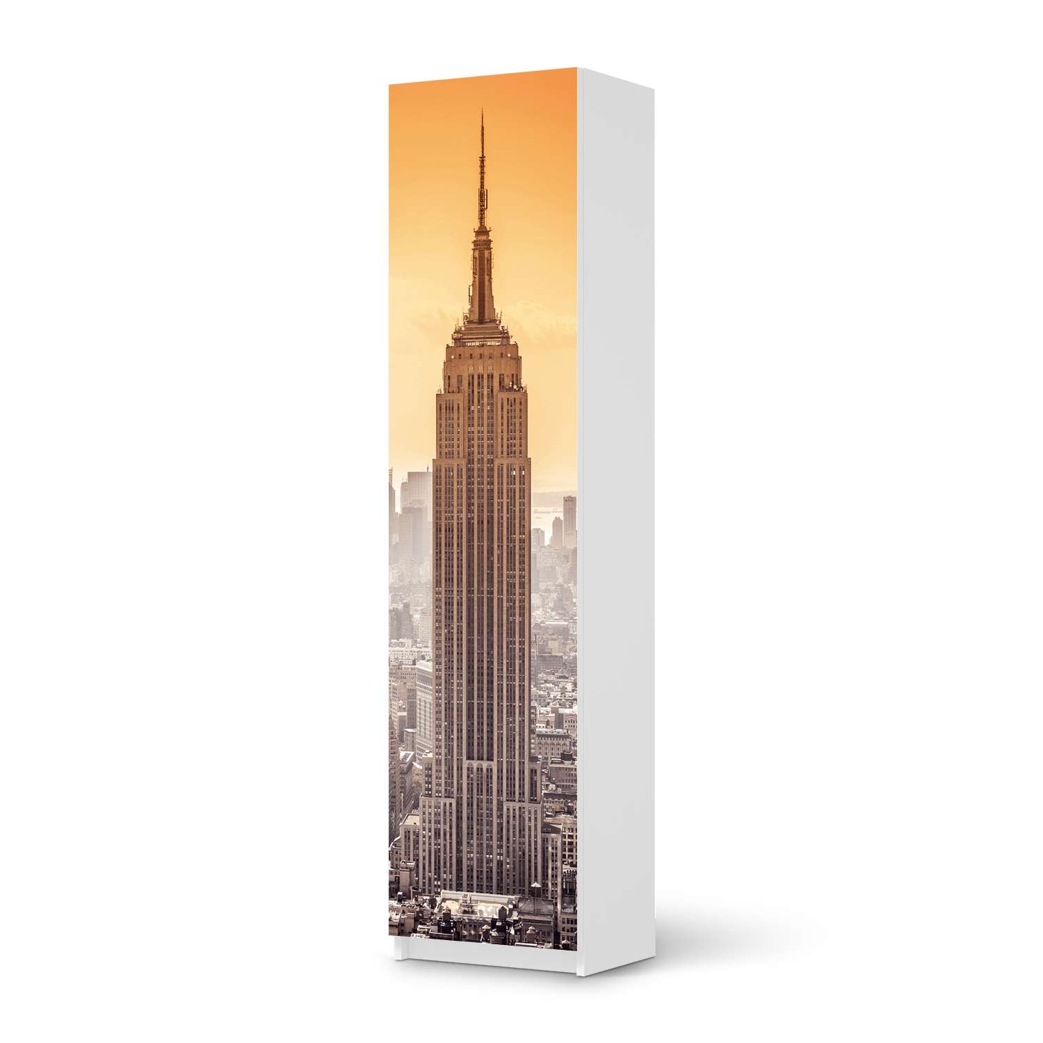 M?belfolie IKEA Pax Schrank 201 cm H?he - 1 T?r - Design: Empire State Building von creatisto