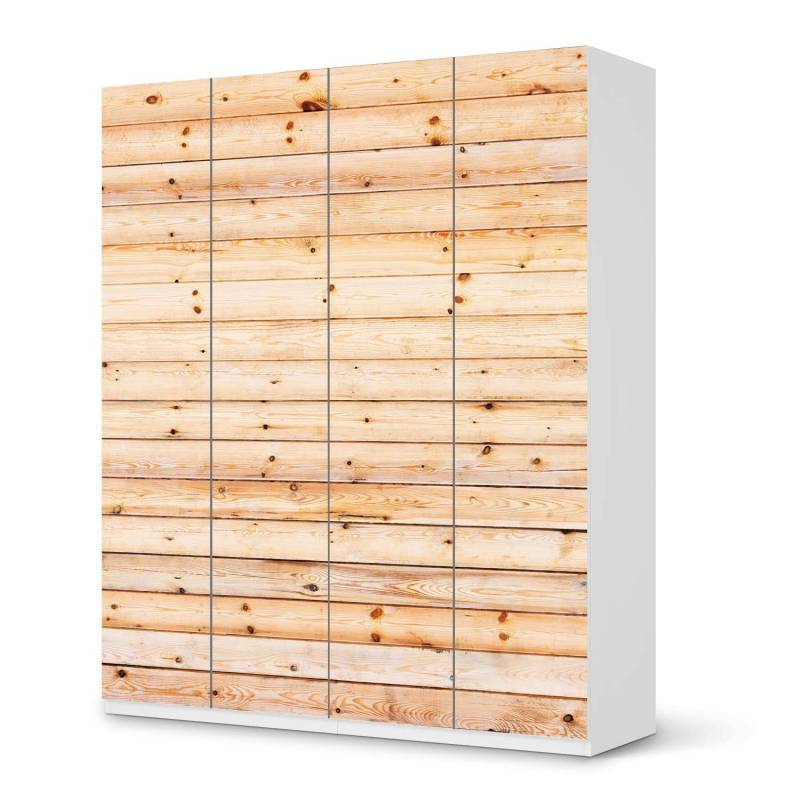 M?belfolie IKEA Pax Schrank 236 cm H?he - 4 T?ren - Design: Bright Planks M?belfolie IKEA Pax Schrank 236 cm H?he - 4 T?ren - Design: Bright Planks von creatisto